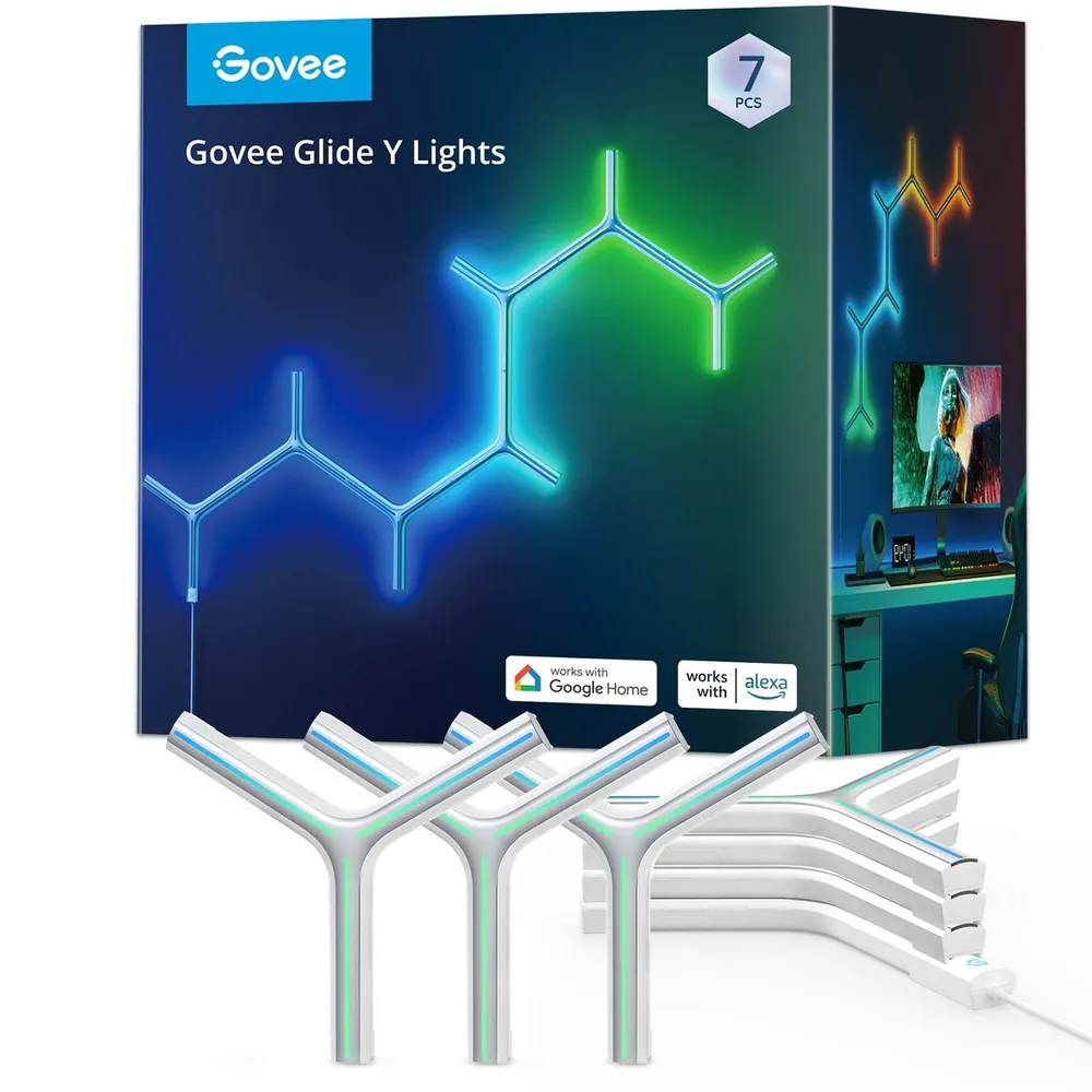 Govee H6065 Y Shape Light Panel 7-pack Oświetlenie LED